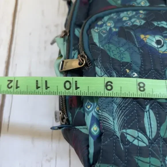 Lug Crossbody Ranger Crossbody Bag with Peacock Feather Print - Picture 11 of 11